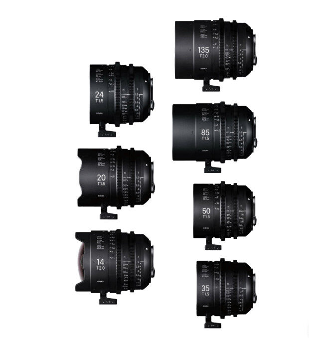 Sigma kit(14-20-24-35-50-85-135) T1.5